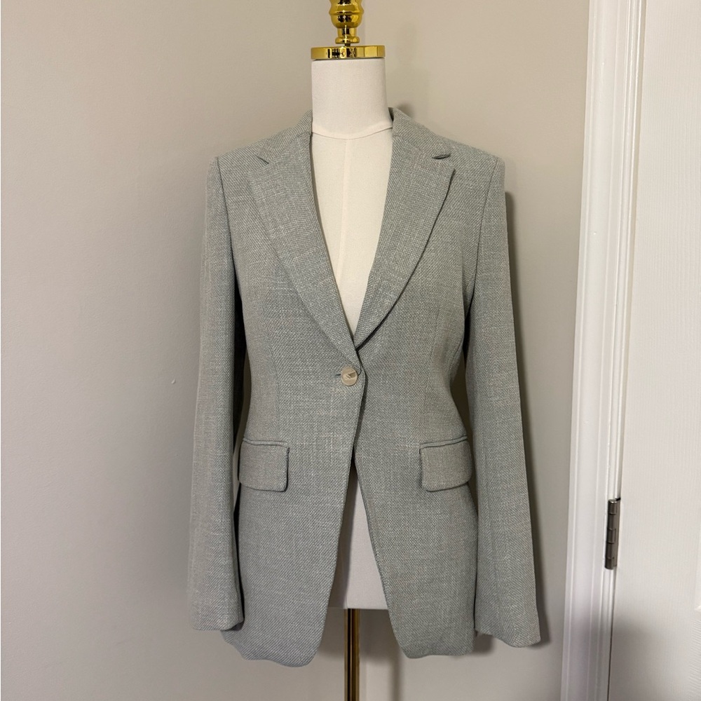 (NWT) H&M Women's Pale Green Blazer (XS)